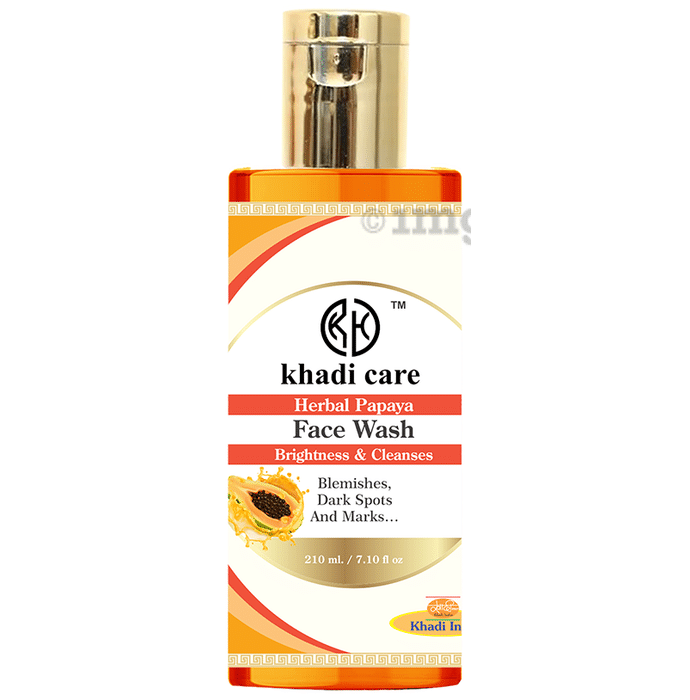 Khadi Care Herbal Papaya Face Wash