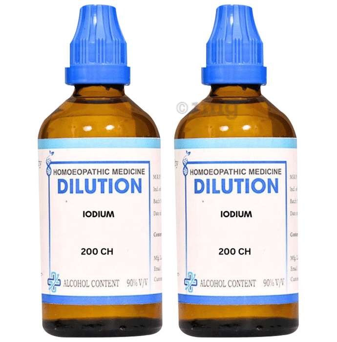 LDD Bioscience  Iodium Dilution (100ml Each) 200 CH