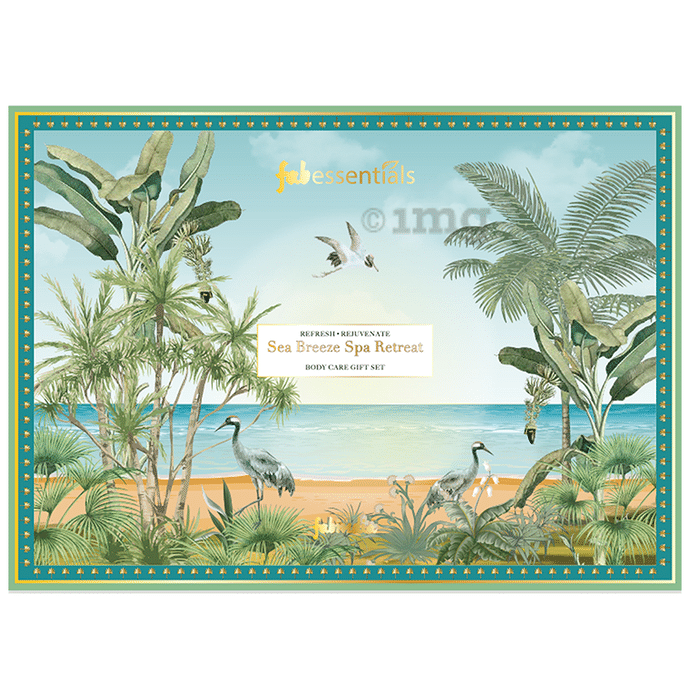 Fabessentials Refresh Rejuvenate Sea Breeze Spa Retreat Body Care Gift Set