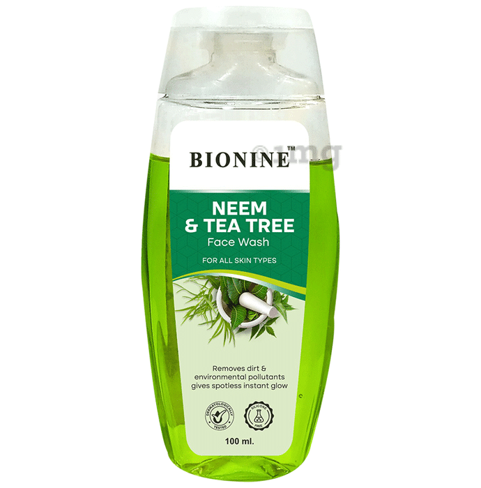 Bionine Neem & Tea Tree Face Wash