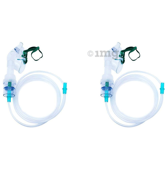 Lifeline Nebulizer Mask Kit and Pipe Set with Medicine Cup for Pedriatic