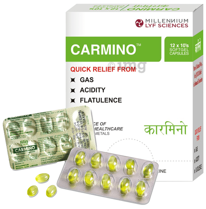 Millennium Herbal Care Carmino Soft Gel Capsule