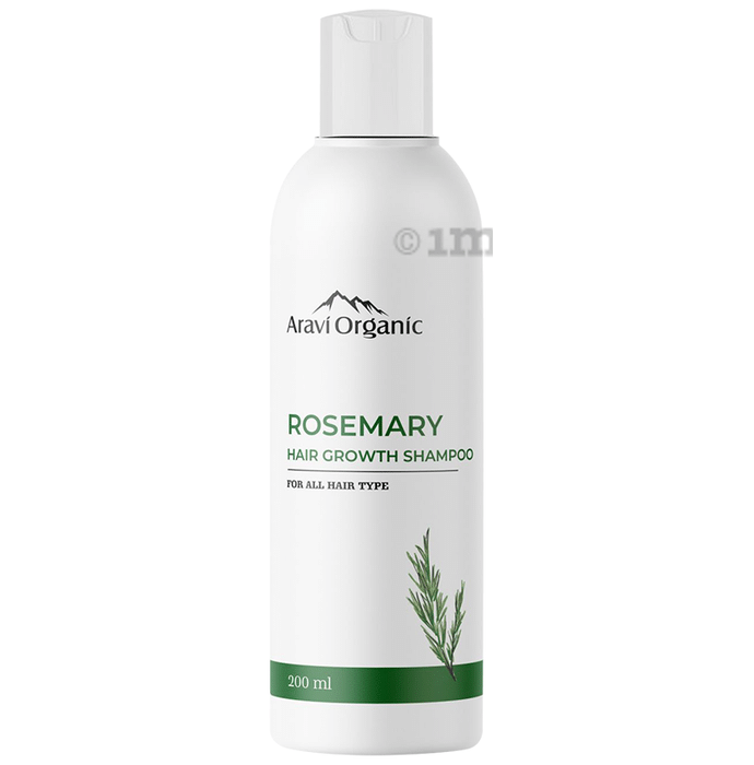 Aravi Organic Rosemary Castor Hair Growth Shampoo