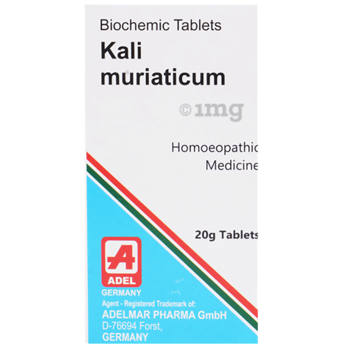 ADEL Kali Muriaticum Biochemic Tablet 12X