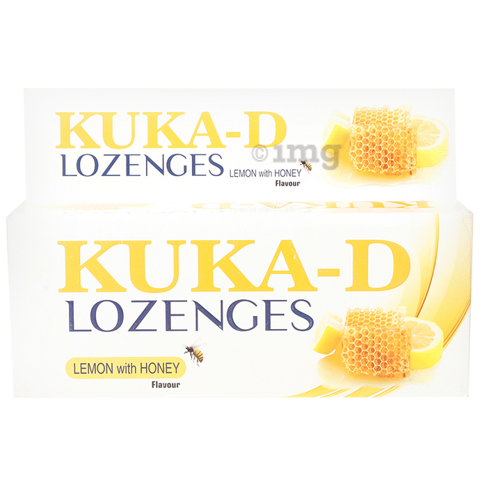 Multani Kuka-D Cough Lozenges(6 Each) Lemon with Honey