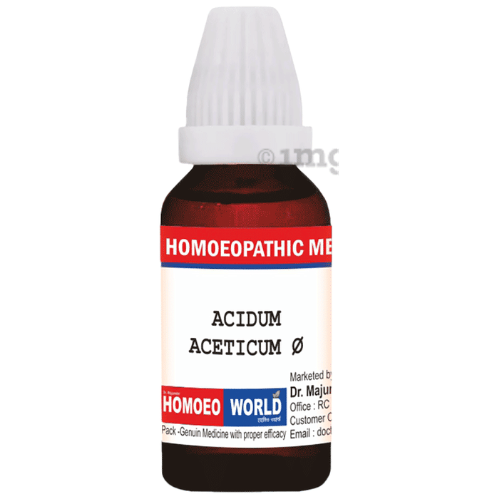 Dr. Majumder Homeo World Acidum Aceticum Q (30 ml Each)