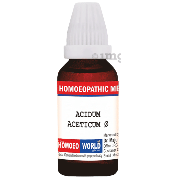 Dr. Majumder Homeo World Acidum Aceticum Q (30 ml Each)