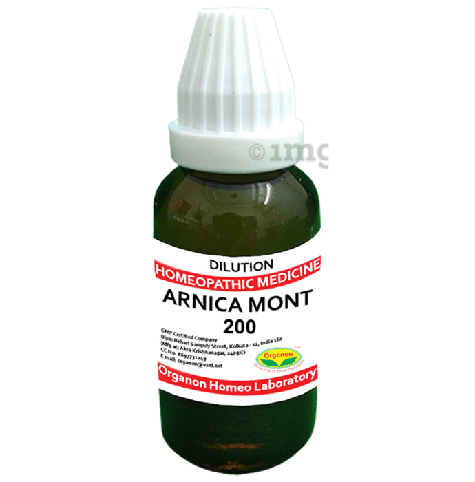 Organon Arnica Mont Dilution 200