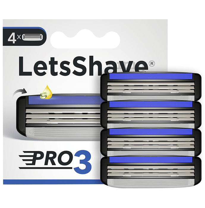 LetsShave Pro 3 Shaving Razor Blade