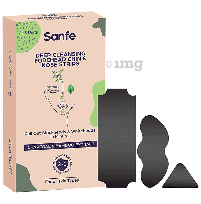 Sanfe Deep Cleansing Forehead, Chin & Nose Strips
