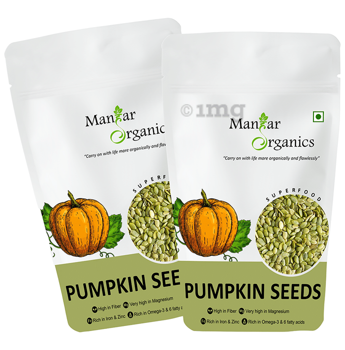 ManHar Organics Raw Pumpkin Seeds (1Kg Each)