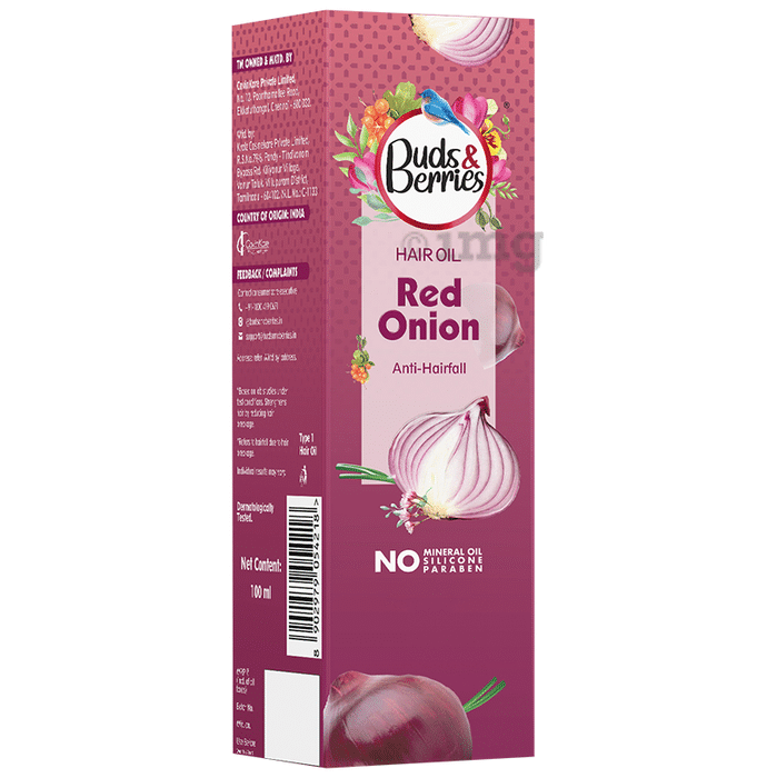 Buds & Berries Anti- Hairfall Hair Oil Red Onion