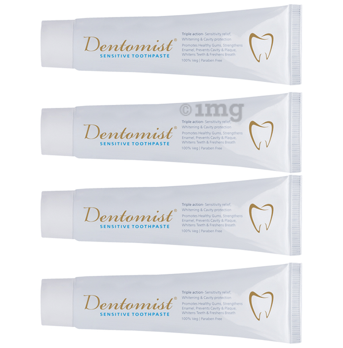 Dentomist Sensitive Toothpaste (50gm Each)