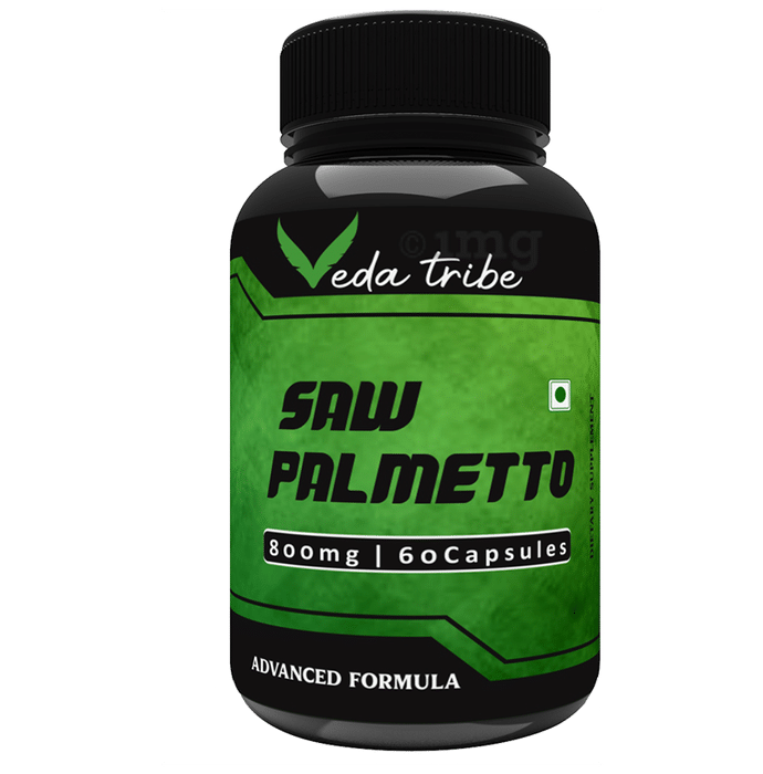 Veda Tribe Saw Palmetto 800mg Capsule