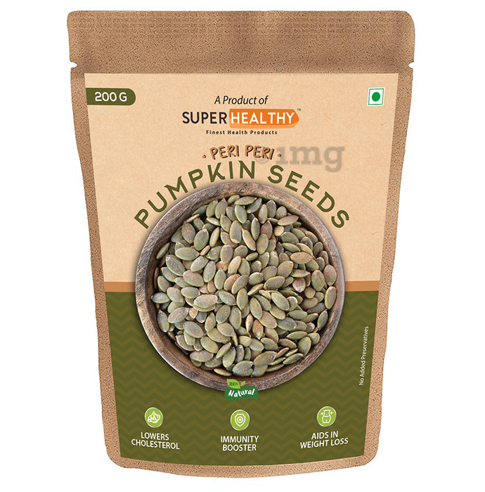 Super Healthy Peri Peri Pumpkin Seeds