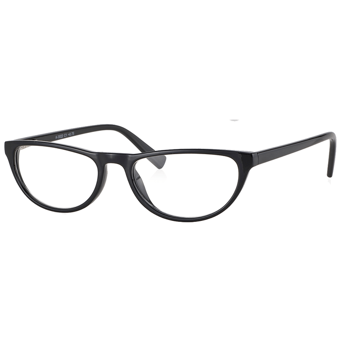 Klar Eye K 3022 Cat Eye Reading Glasses for Women Black Optical Power +2.75
