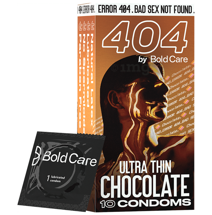 Bold Care 404 By Bold Care Condom Ultra Thin Chocolate