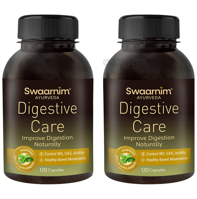 Swaarnim Ayurevda Digestive Care Capsule (120 Capsule)