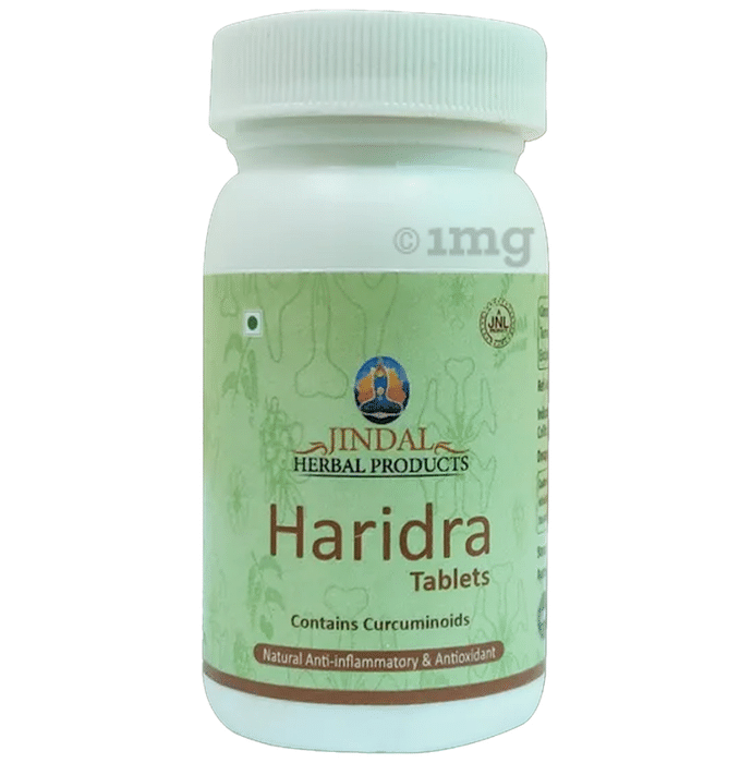 Jindal Herbal Haridra Tablet (60 Each) Buy 2 Get 1 Free