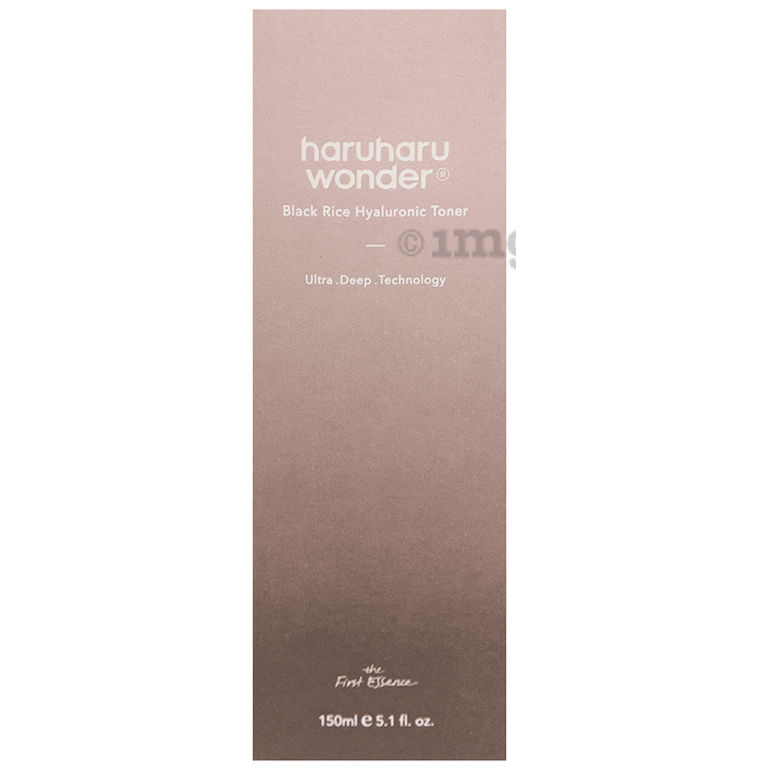 Haruharu Wonder Black Rose Hyaluronic Toner