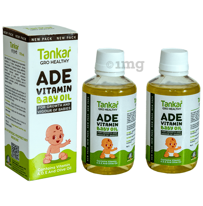Tankar AD Vitamin Baby OIl(100ml Each)