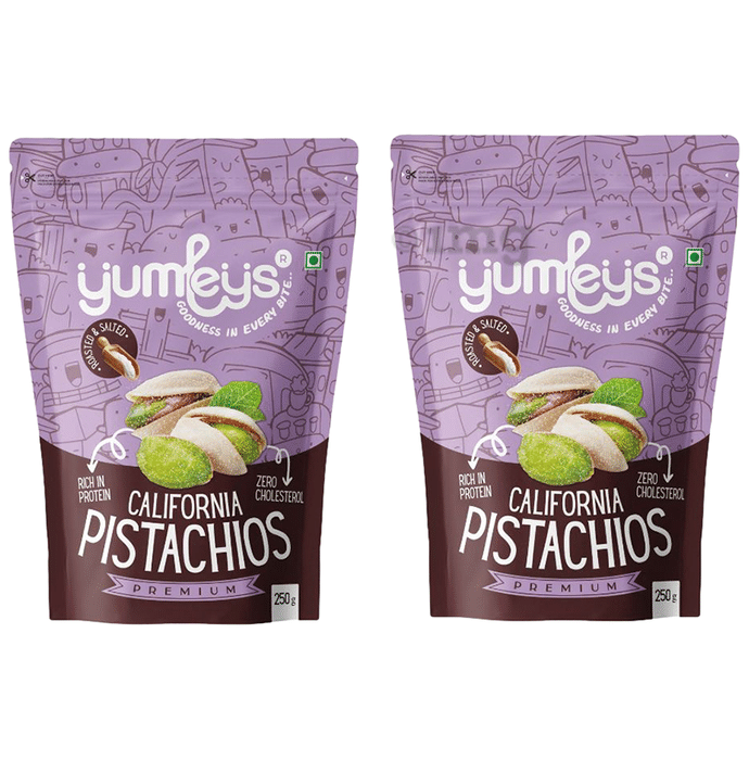 Yumleys California Pistachios (250gm Each)