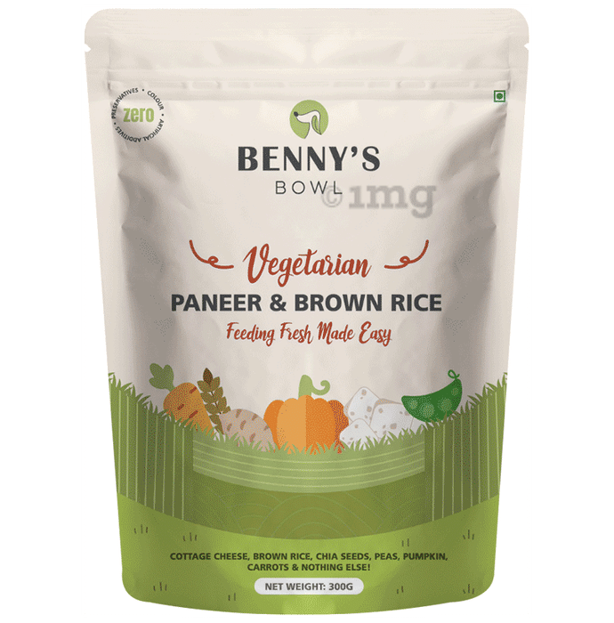 Bennys Bowl Paneer and Brown Rice(300gm Each)