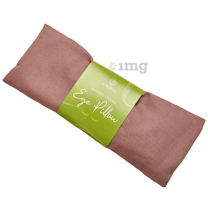 Sarveda Lavender Scented Eye Pillows for Yoga, Meditation and Relaxation Rose