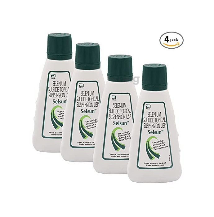 Selsun Suspension Anti Dandruff Shampoo (60ml Each)