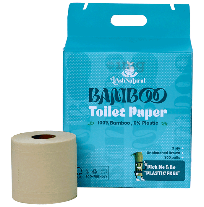 Ash Natural Bamboo Toilet Paper