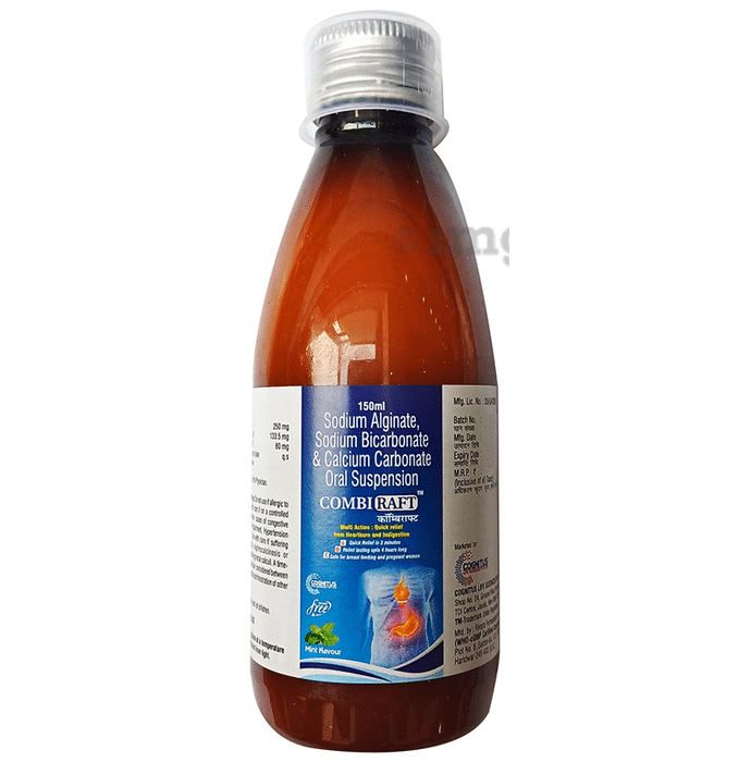 Combiraft Oral Suspension Mint Sugar Free