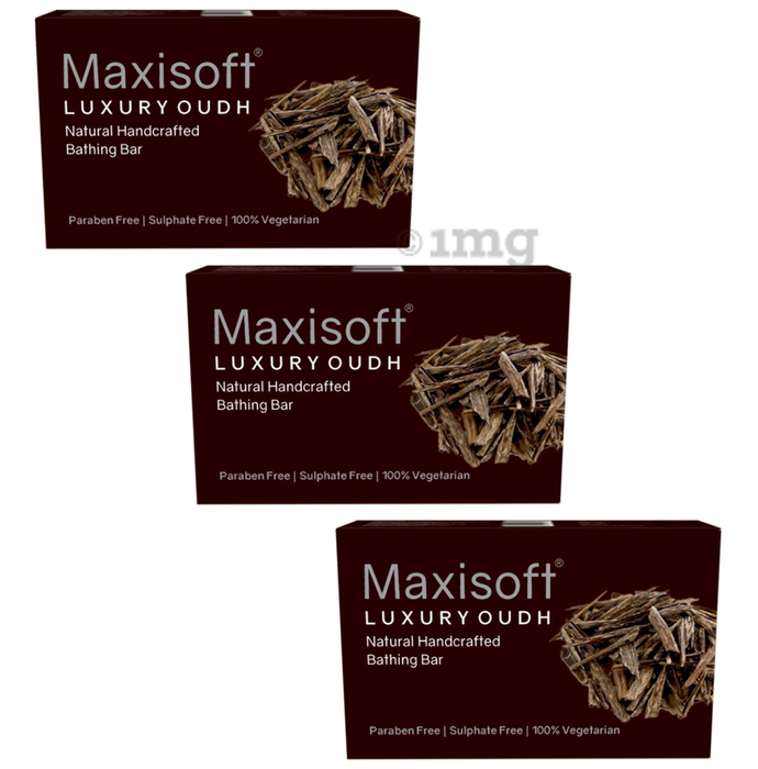 Maxisoft Luxury Oudh Bathing Bar (75gm Each)