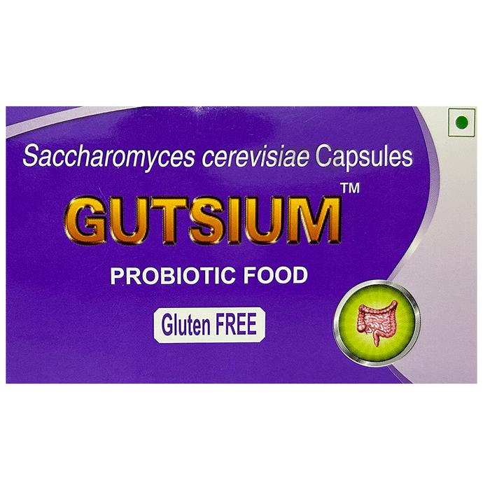 Gutsium Probiotic Food Capsule Gluten Free