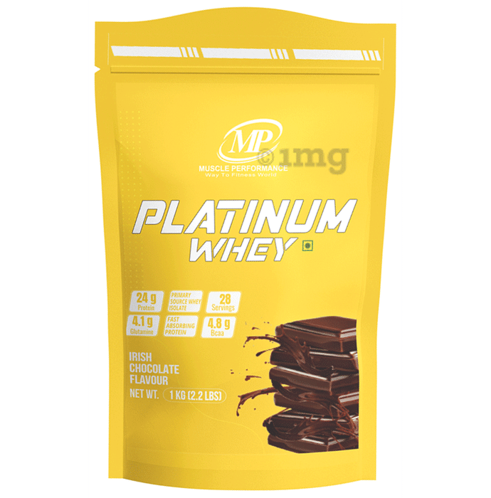 MP Muscle Performance Platinum Whey Powder (1Kg Each) Irish Chocolate