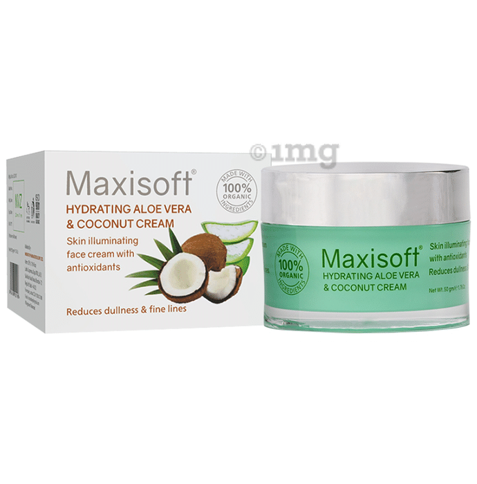Maxisoft Hydrating Aloe Vera & Coconut Cream (50gm Each)