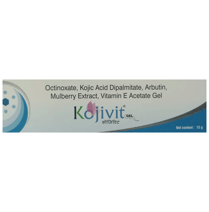 Kojivit Gel with Kojic Acid, Arbutin, Mulberry Extract & Vitamin E