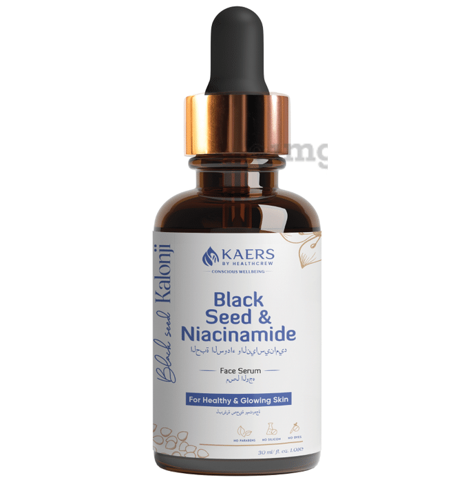Kaers By Healthcrew Black Seed & Niacinamide Face Serum