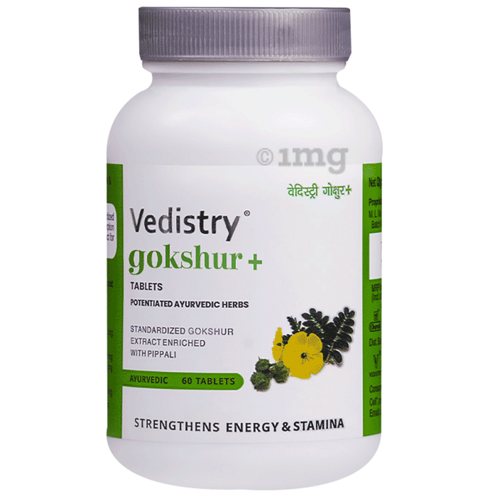 Vedistry Gokshur+ Tablet for Energy & Stamina Booster