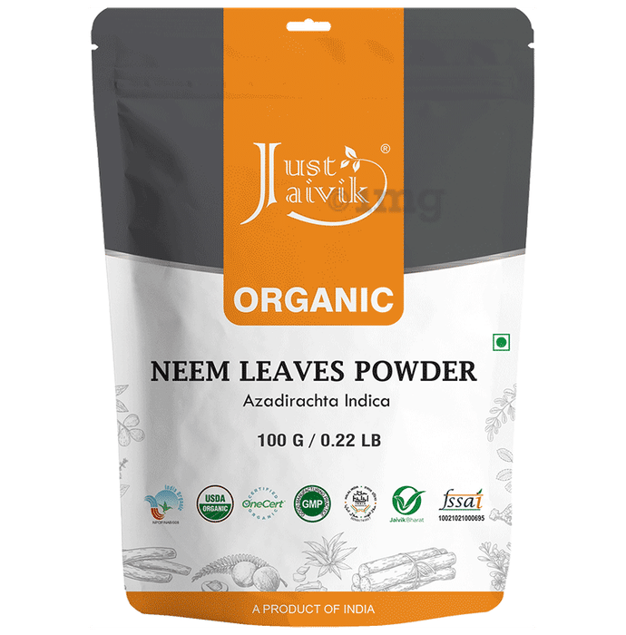 Just Jaivik Organic Neem Powder