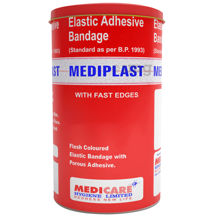 Medica Mediplast Elastic Adhesive Bandage 10cm x 1m