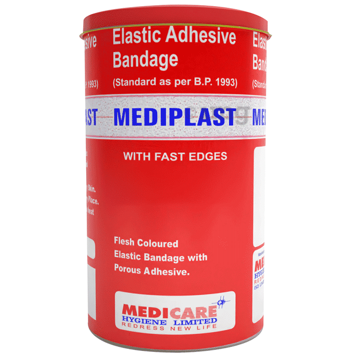 Medica Mediplast Elastic Adhesive Bandage 10cm x 1m