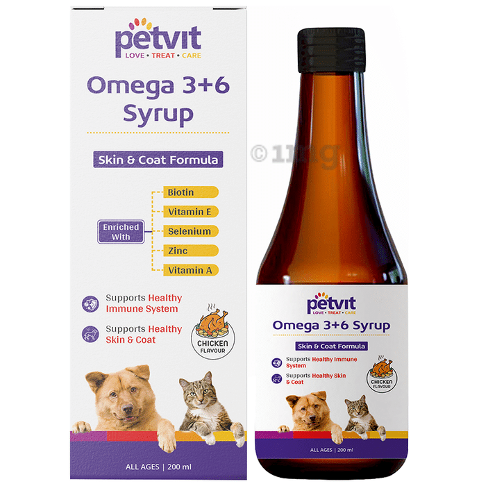 Petvit Omega 3+6 Syrup