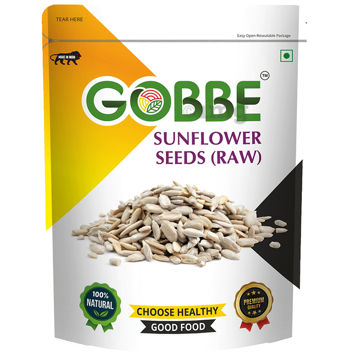 Gobbe Sunflower Raw Seeds (200gm Each)