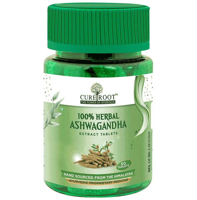 Cure Root Ashwagandha Extract  Tablet
