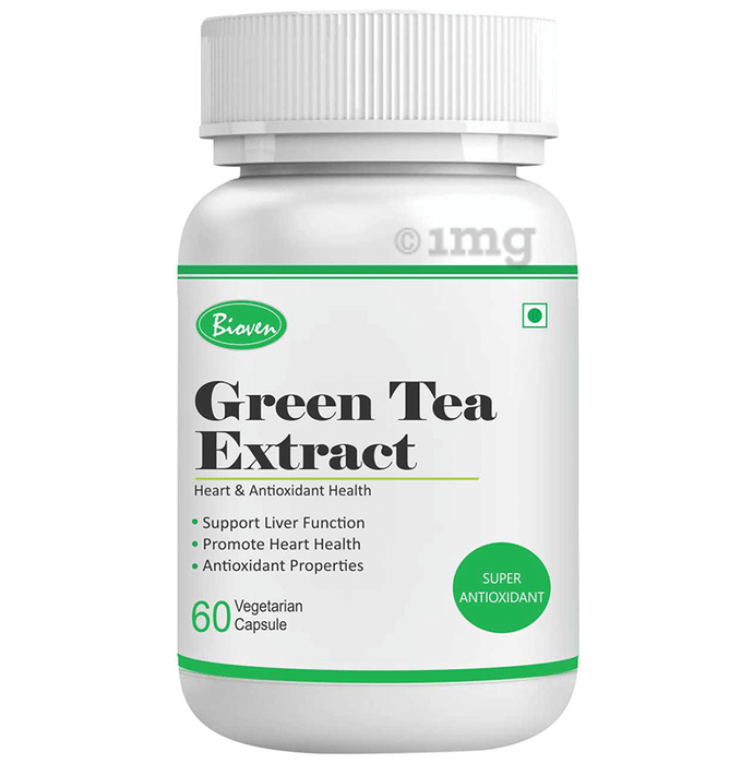 Bioven Green Tea Extract 400mg Vegetarian Capsules