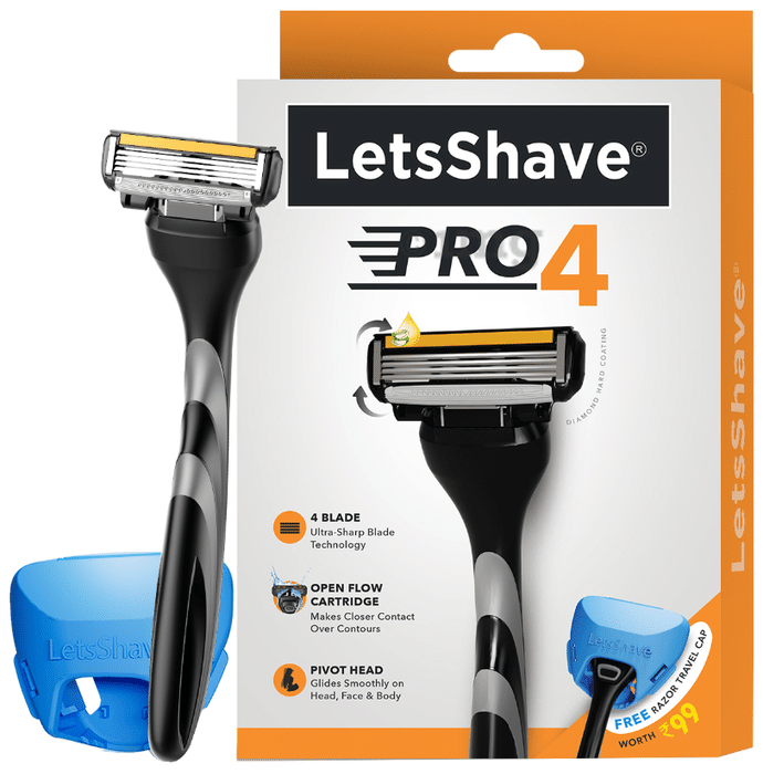 LetsShave Pro 4 Shaving Razor