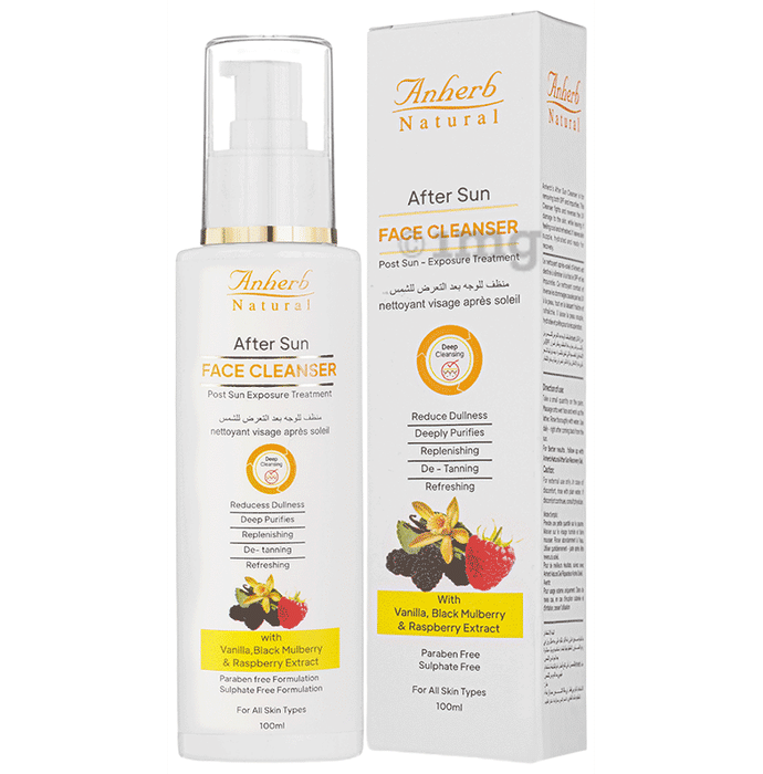 Anherb Natural After Sun Face Cleanser