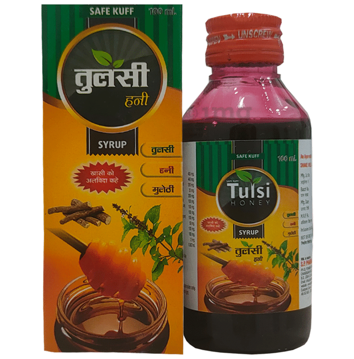 S.P Pharmaceuticals Tulsi Honey Syrup (100ml Each)