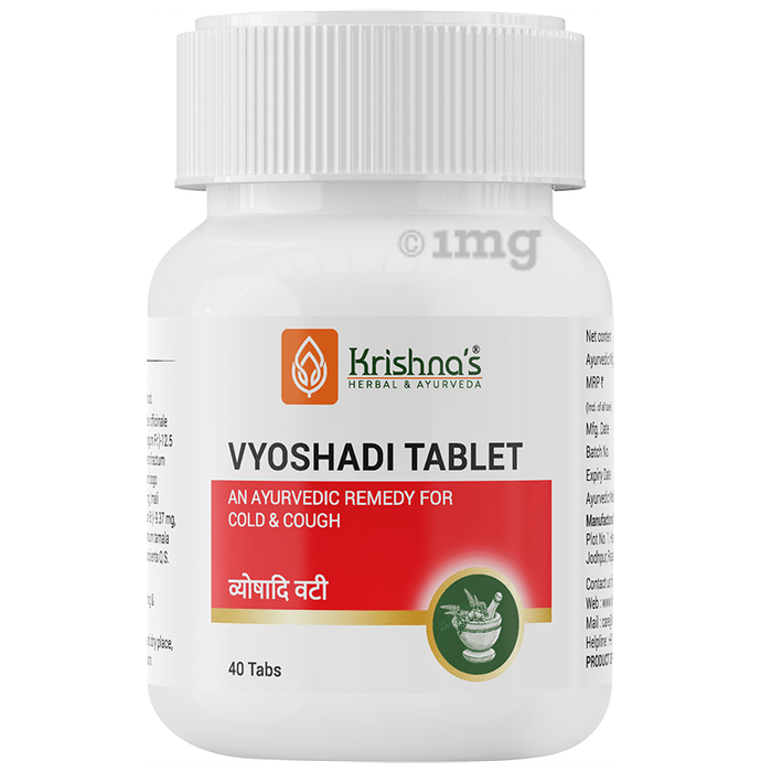 Krishna's Herbal & Ayurveda Vyoshadi Tablet