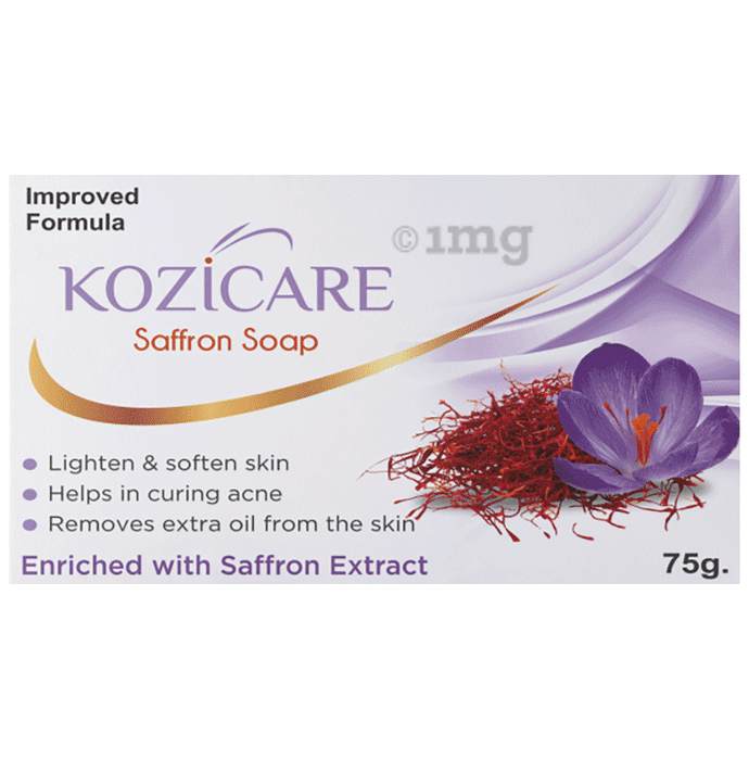 Kozicare Saffron Soap (75gm Each)